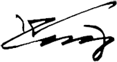 CEO signature